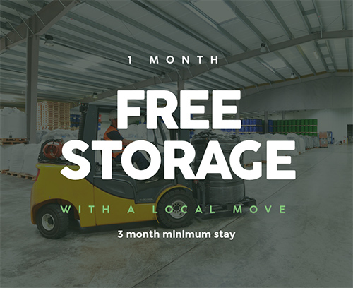 1 month free storage