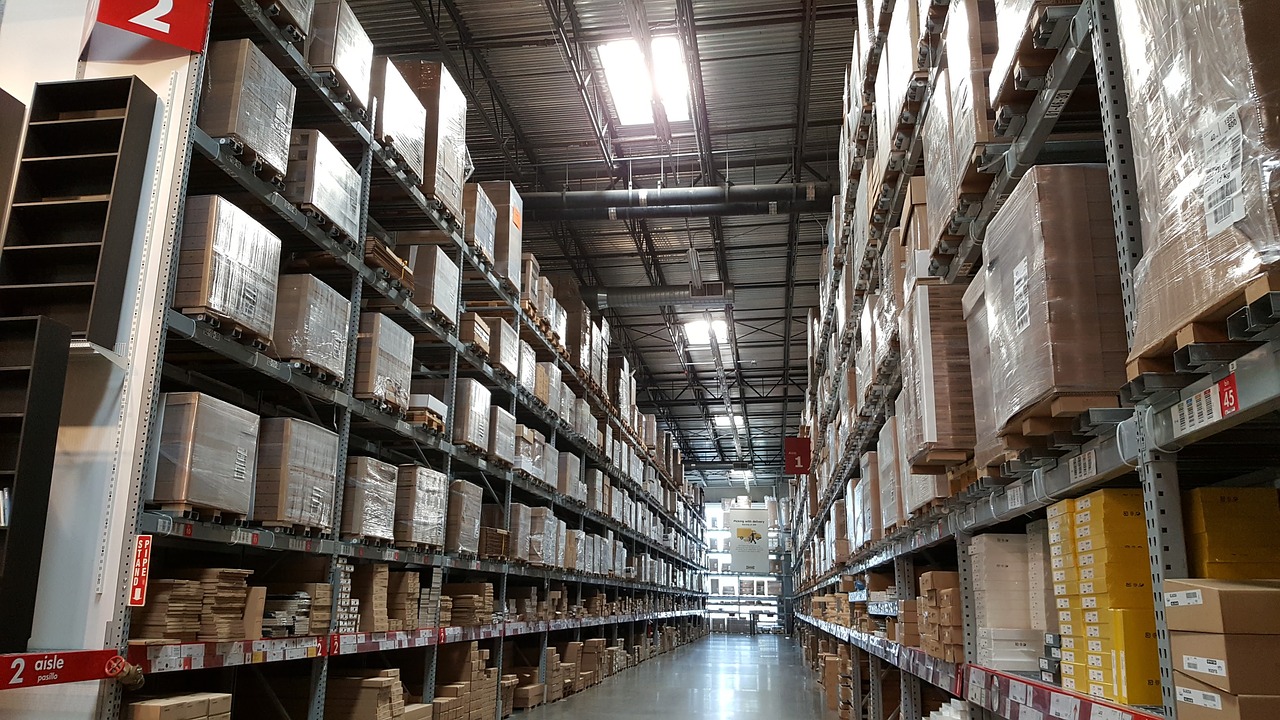 A big warehouse management
