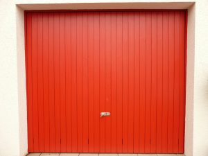 a storage unit door