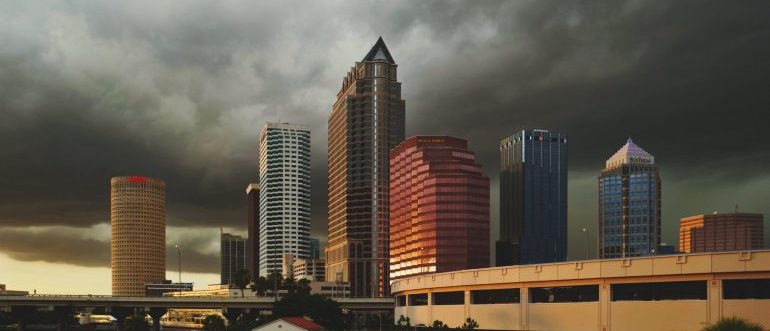 A cityscape of Tampa