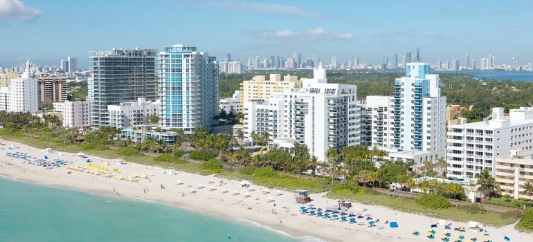 Buildings on Miami Beach